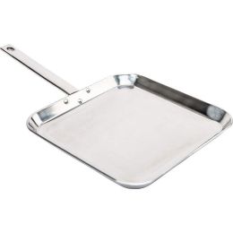 11" T304 High-Quality Stainless Steel Square Griddle