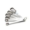 Stainless Steel 6 PCS Square Measuring Spoon Set Scale Teaspoon Baking Tools Kitchen Gadget Tool