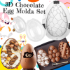 3D Chocolate Mold For Baking Chocolate Candy Confectionery Cake Decoration Tools Polycarbonate Chocolate Mould Pastry Bakeware