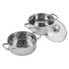Home Kitchen 304 Stainless Steel Food Steamer Cookware with Lid